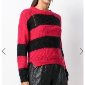 Shrunken Zadig & Voltaire striped sweater